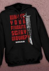 SCREAM - FAVORITE MOVIE DISCONTINUED - LIMITED QUANTITIES AVAILABLE [HOODED SWEATSHIRT]